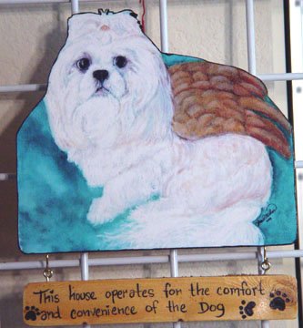 Maltese Personalized wood sign Handcrafted custom plaque gifts Dog art