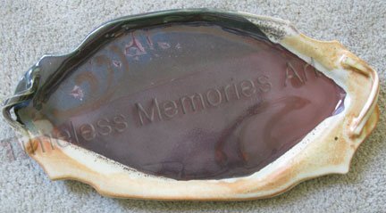 Handmade dish tray ceramic serving tray pottery stoneware dishwasher oven microwave safe