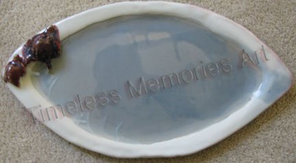 TURTLES serving tray Handmade dish tray ceramic serving tray pottery stoneware