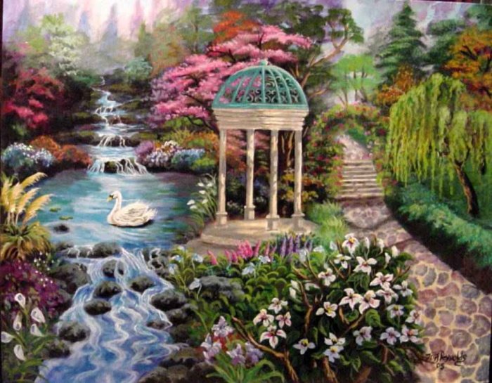 Roman Garden