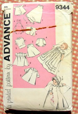 Free Infant Sewing Patterns Layette, Free Knit Infant Layette