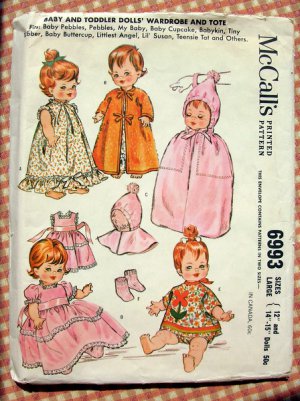 Baby Dolls Clothes Sewing Patterns | eBay