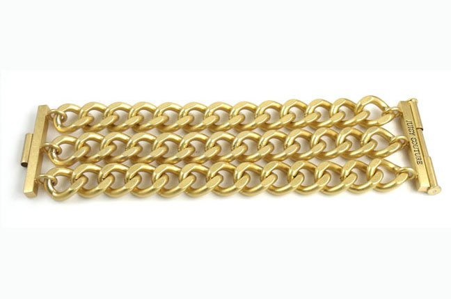 Juicy Couture Jewelry gold MULTI LAYER CHAIN BRACELET