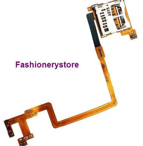 Replacement SD Card Socket with Connect Cable for DSi