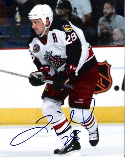 Tyler Wright Columbus Blue Jackets signed 8x10 photo