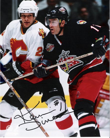 Kevin Dineen Columbus Blue Jackets signed 8x10 photo