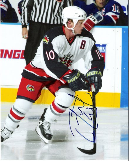 Trevor Letowski Columbus Blue Jackets signed 8x10 photo