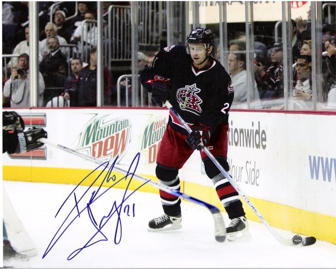 Radoslav Suchy Columbus Blue Jackets signed 8x10 photo