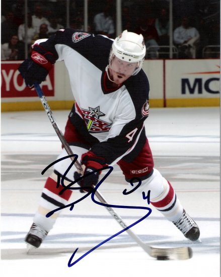 Bryan Berard Columbus Blue Jackets signed 8x10 photo