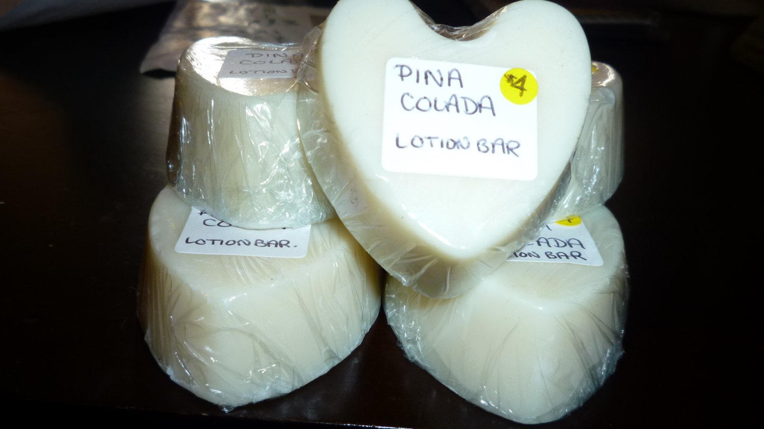 Pina Colada lotion bar approx 1.5 ounces each