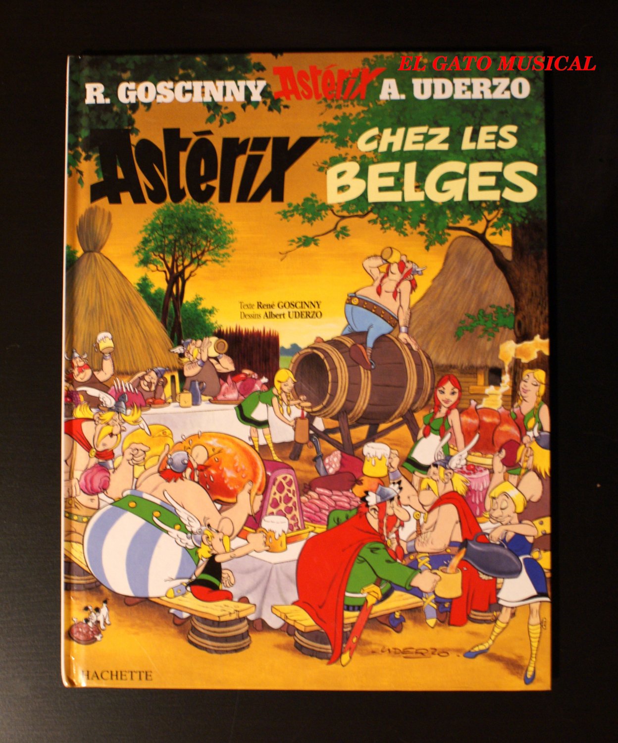 ASTERIX CHEZ LES BELGES Goscinny / Uderzo Comic Album in French book 24