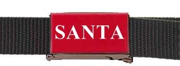 CASUAL SANTA BELT
