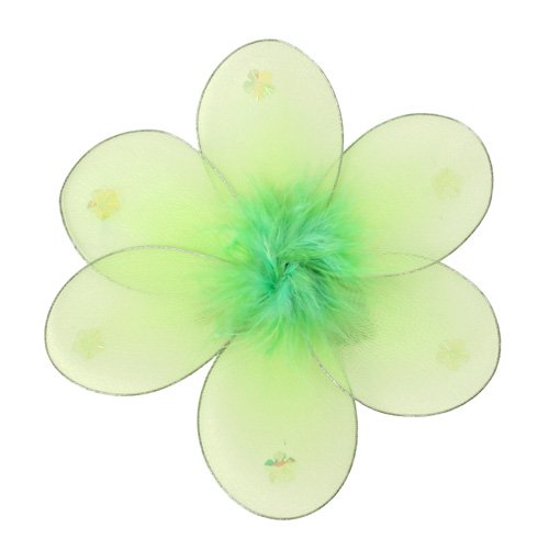 8"" Green Marabou Daisy Flower - nylon hanging ceiling wall baby nursery room wedding decor decorati