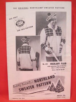 patternorama - Vintage Mary Maxim Thunderbird Pattern click info