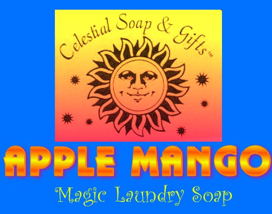 Apple Mango Natural VEGAN Laundry Soap Powder SAMPLE 6 oz. 5-10 Loads