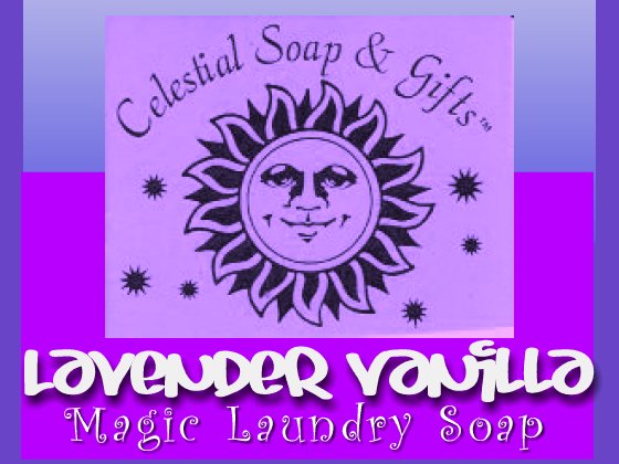 Lavender Vanilla Natural VEGAN Laundry Soap Powder 1 pound/lb. - 40-80 LOADS 44 oz.