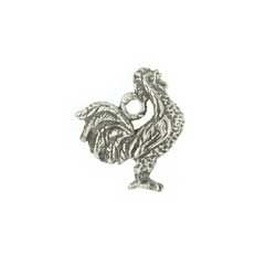 charm pewter charm,pewter Rooster Pendant