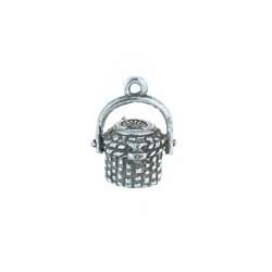 charm pewter Nantucket Picnic Basket charms Pendant