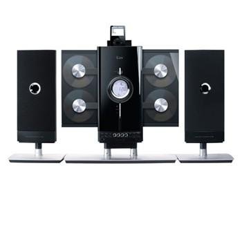 iLuv 4-CD Hi-Fi Audio System with iPod Docking Station - JWin I9200-BLK