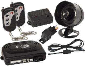 Pyle (PWD121) One Way Alarm System w/Four Button Remote and Remote Start