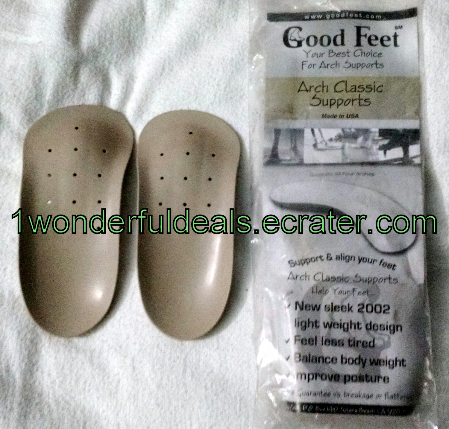 New 300 Good Feet Arch Mate Arch Support Size W457