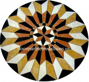 48'' Floor Tile Marble Medallion 2022 B