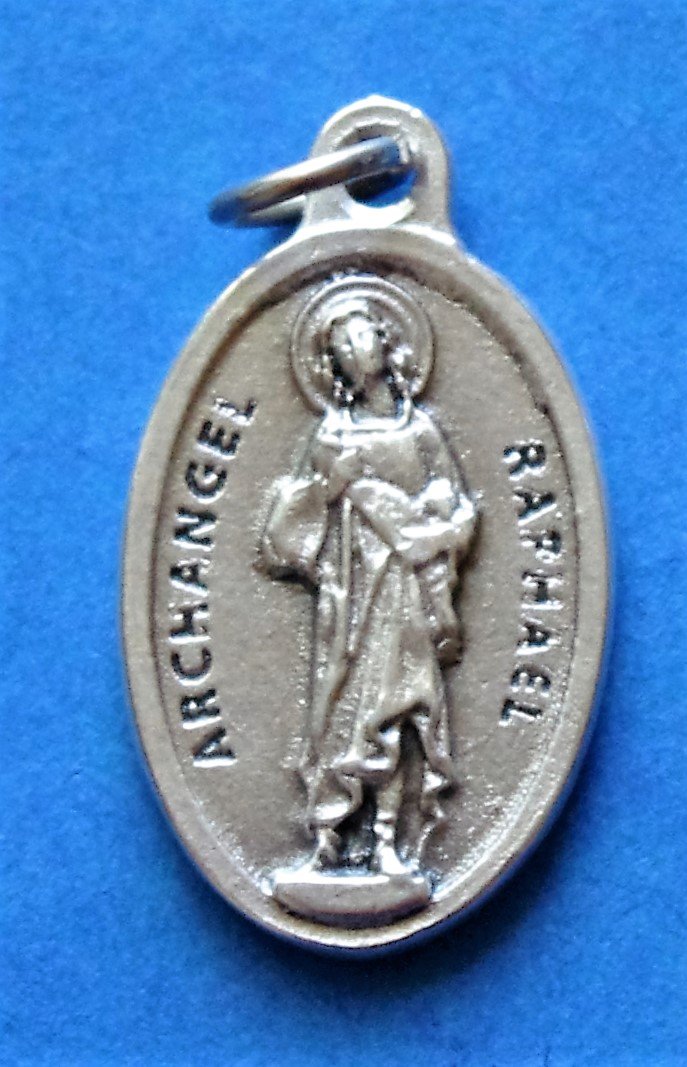 St. Raphael the Archangel Medal M-35