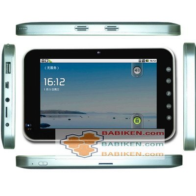7" Android 2.2 Tablet PC Mobile Phone w 3G WCDMA SIM Slot, WIIFI