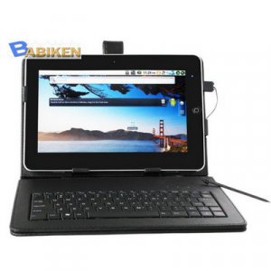 10" Tablet PC Leather Case USB Keyboard Android MID Keypad