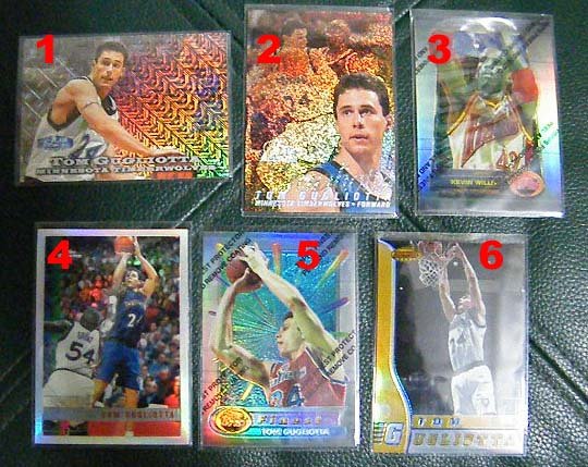 Tom Gugliotta 96-97 Bowman Best Refractor #35