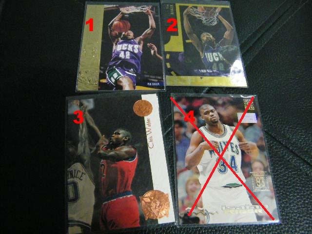 Vin Baker 94-95 Upper Deck Slam Dunk Stars #S1