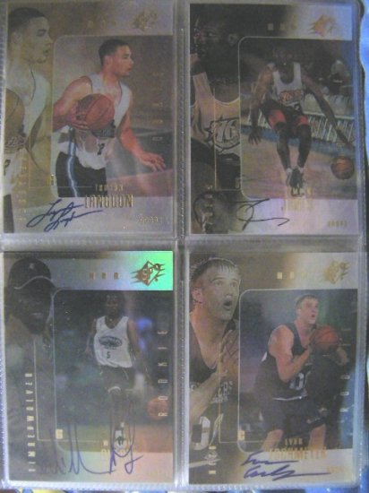 Evan Eschmeyer 99-00 SPx Autograph RC Rookie /2500