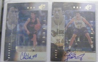Chris Herren 99-00 SPx Autograph RC Rookie /2500