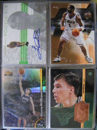 Jason Williams 98-99 SPx Finite RC Rookie /2500