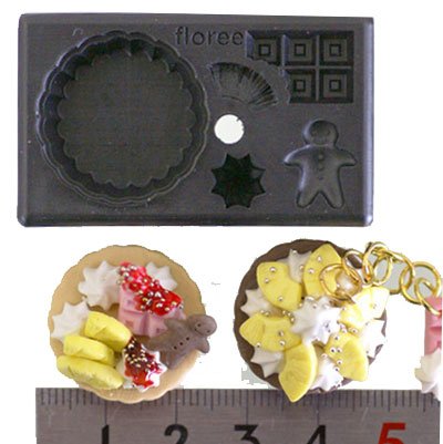 Miniature Tart - Sweet Deco - FLOREE All-in-One Clay Mold -