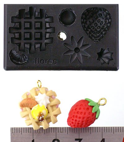 Miniature Waffle - Sweet Deco - Floree All-in-One Clay Mold