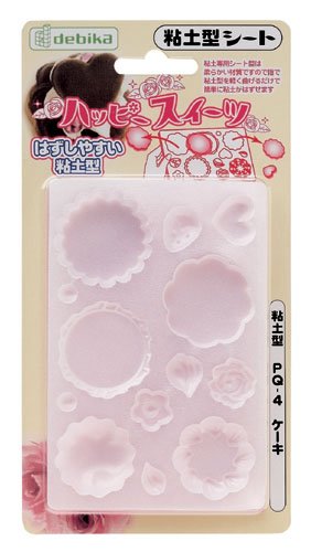Reusable Mold for Making Clay Cookies PQ-4 - Flexible - Sweet Deco