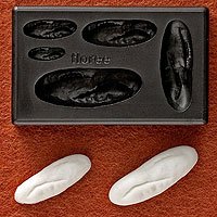 Clay Mold - Fake Miniature Baguette - Sweet Deco - Non Edible Food Art - Reusable