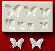 Clay Mold - Miniature Butterfly - Animal Series - Reusable