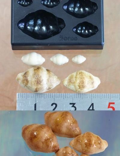 Clay Mold - Miniature Fake Butter Roll - Sweet Deco - Non Edible Food Art