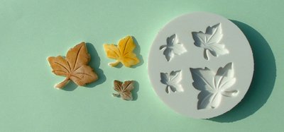FOOD GRADE MOLD - The Maple Leaves Design - Cake Decorating Mold - The Art of Cake Dressing - (13)