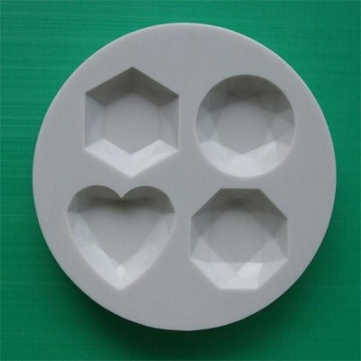 FOOD GRADE MOLD - GEMS (A) design - Cake Decorating Mold - The Art of Cake Dressing - (77)