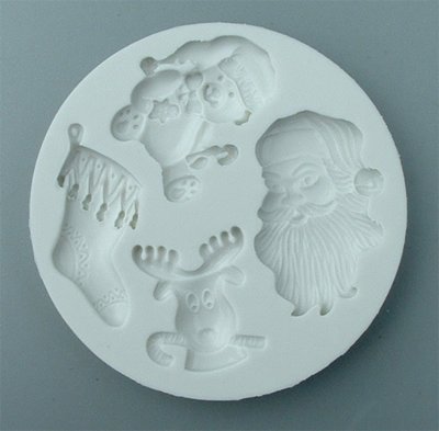 FOOD GRADE MOLD - Christmas Theme Design - Cake Decorating Mold - The Art of Cake Dressing (43)