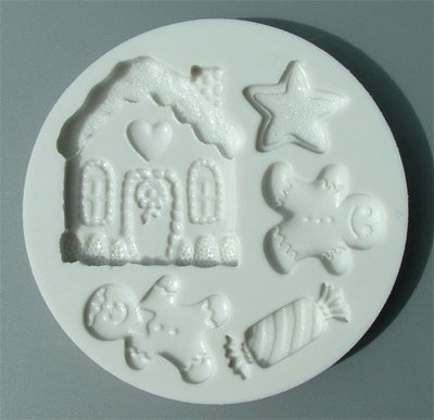 FOOD GRADE MOLD - Christmas Theme Design - Cake Decorating Mold - The Art of Cake Dressing (48)