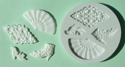 FOOD GRADE MOLD - The Vintage Design - Cake Decorating Mold - The Art of Cake Dressing - (32)