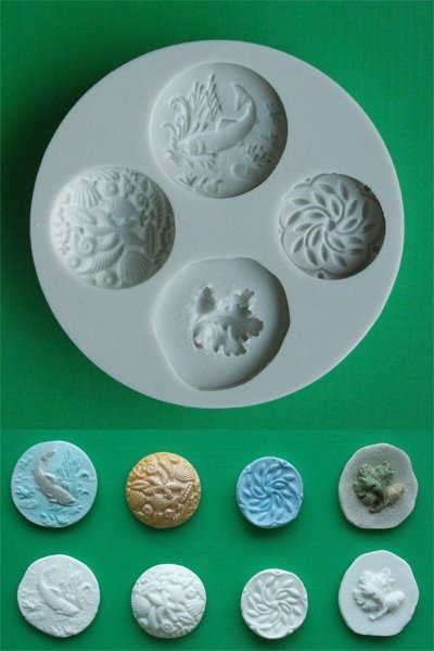 FOOD GRADE MOLD - The Random 2 Design - Cake Decorating Mold - The Art of Cake Dressing - (60)
