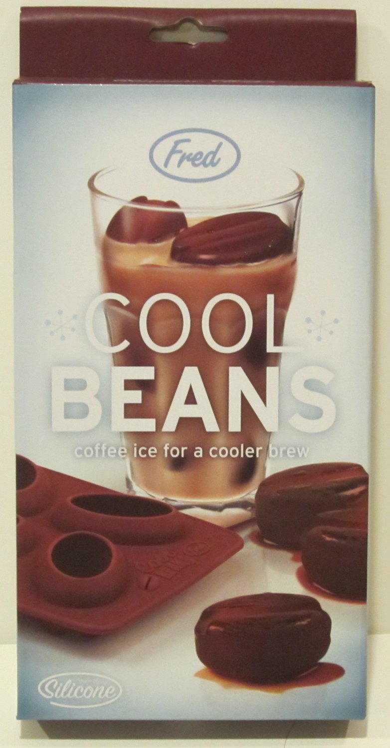 Silicone Ice Tray/Mold - Cool Beans - for Ice, Coffee, or Chocolate