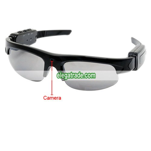 HD DV Spy Camera MP3 Sunglasses - 8G