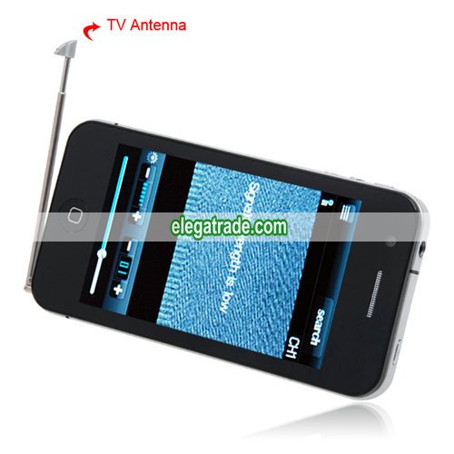 HiPhone H7 Quad Band Dual Cards Dual Standby Dual Cameras Color TV Bluetooth Java Phone