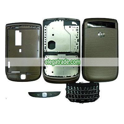 Fullset Housing with Keypad Compatible For Blackberry 9800 - Gray